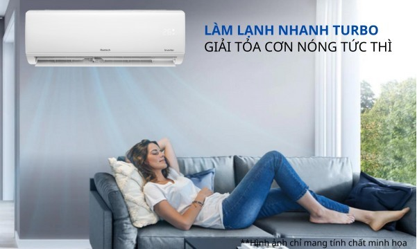 Máy lạnh - Reetech Inverter 2.0 HP RTV18-TC-BI - Xuất xứ Indonesia